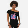 Directing The Horde-Womens-Off Shoulder-Tee-Sketchdemao