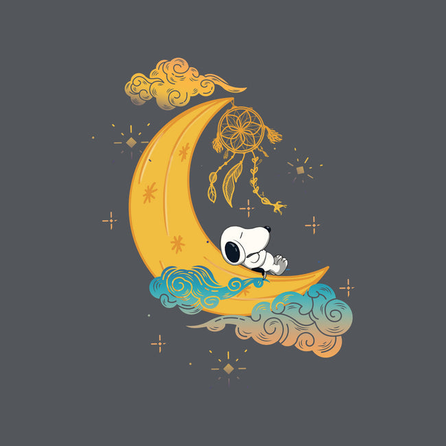 Snoopy Moon-None-Matte-Poster-MaxoArt