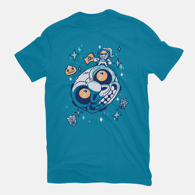 Conquering The Moon-Unisex-Basic-Tee-Sketchdemao