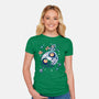 Conquering The Moon-Womens-Fitted-Tee-Sketchdemao