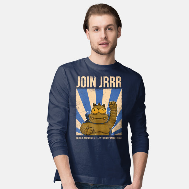 Join Jrrr-Mens-Long Sleeved-Tee-trheewood