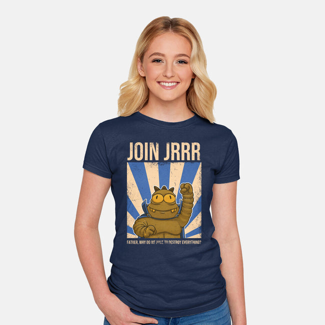 Join Jrrr-Womens-Fitted-Tee-trheewood