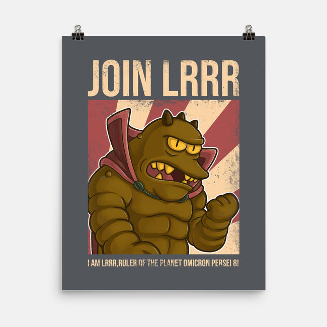 Join Lrrr-None-Matte-Poster-trheewood