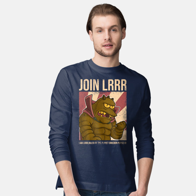 Join Lrrr-Mens-Long Sleeved-Tee-trheewood