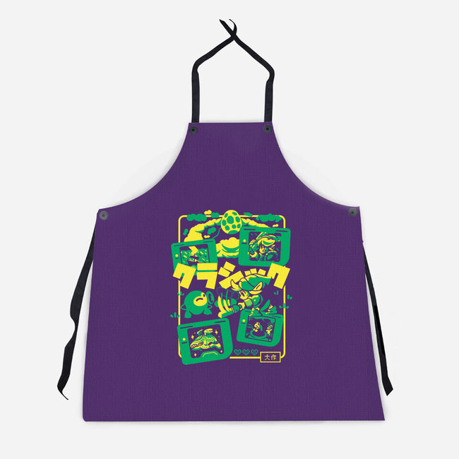 Hero Awakes-Unisex-Kitchen-Apron-Sketchdemao