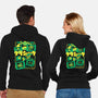 Hero Awakes-Unisex-Zip-Up-Sweatshirt-Sketchdemao