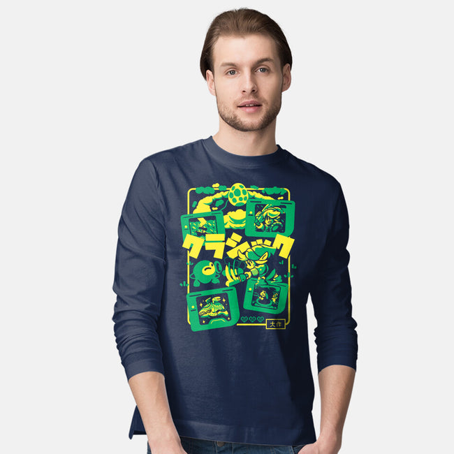 Hero Awakes-Mens-Long Sleeved-Tee-Sketchdemao