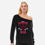 X-Force Gym-Womens-Off Shoulder-Sweatshirt-teesgeex