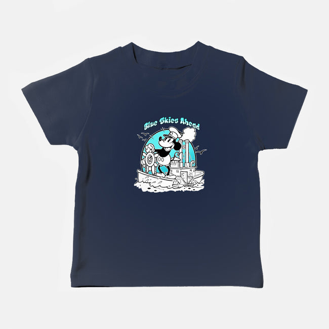 Blue Skies Ahead-Baby-Basic-Tee-palmstreet