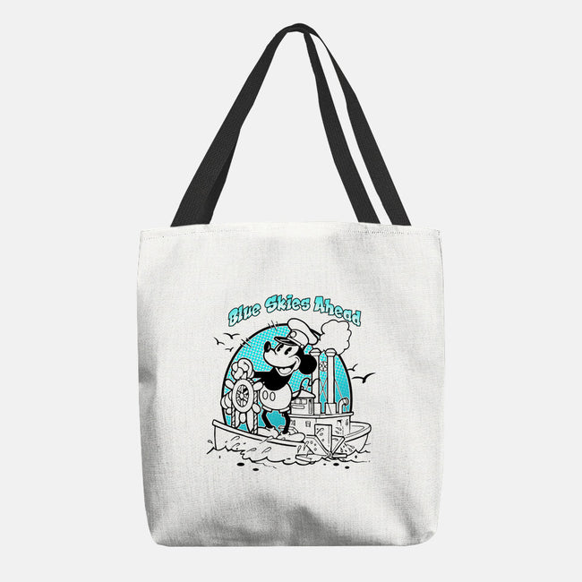 Blue Skies Ahead-None-Basic Tote-Bag-palmstreet