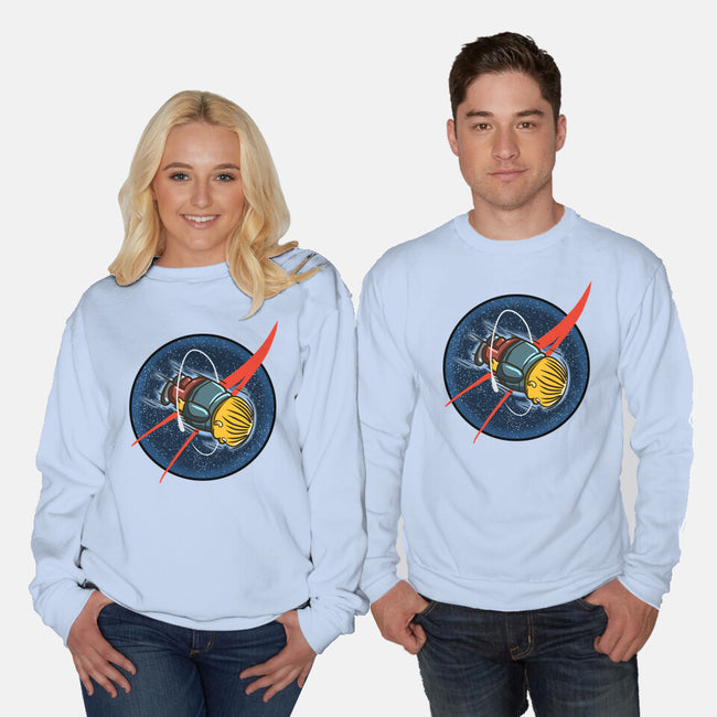 I Am A Asteroid-Unisex-Crew Neck-Sweatshirt-nickzzarto