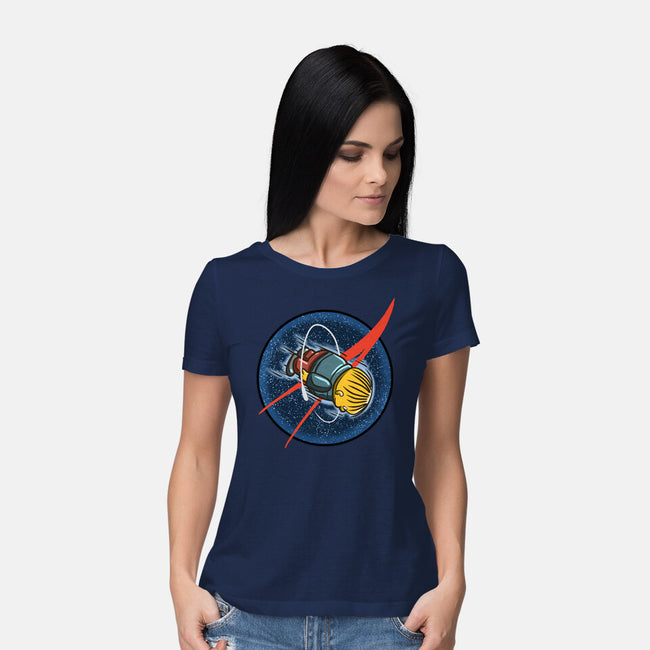 I Am A Asteroid-Womens-Basic-Tee-nickzzarto