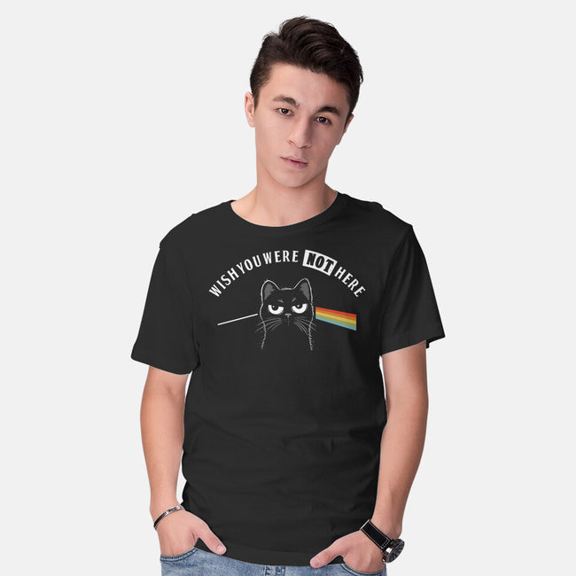 Wish You Were Not Here-Mens-Basic-Tee-erion_designs