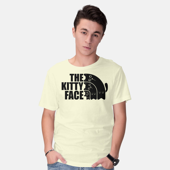 The Kitty Face-Mens-Basic-Tee-erion_designs