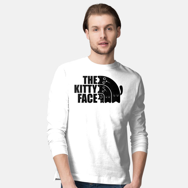 The Kitty Face-Mens-Long Sleeved-Tee-erion_designs