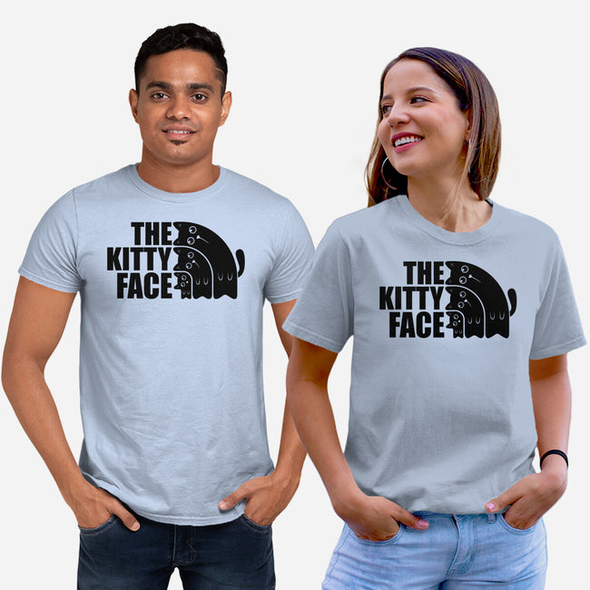 The Kitty Face-Unisex-Basic-Tee-erion_designs