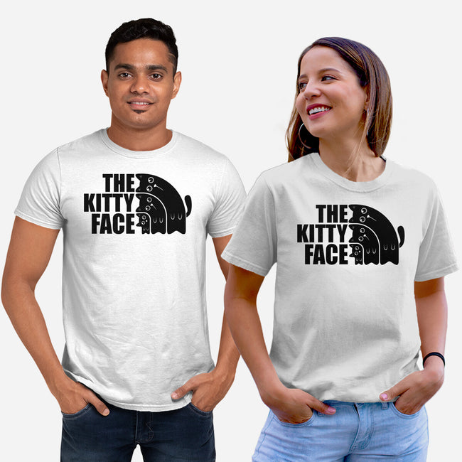 The Kitty Face-Unisex-Basic-Tee-erion_designs