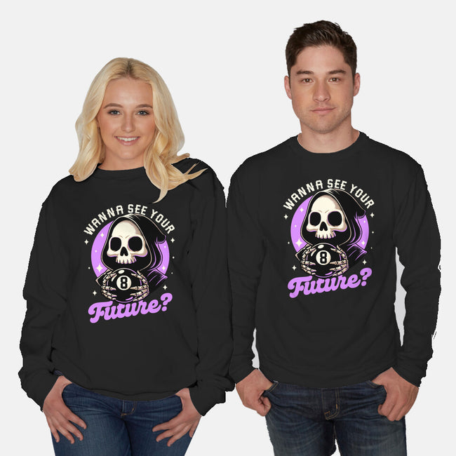 Skull Luck Ball-Unisex-Crew Neck-Sweatshirt-Studio Mootant