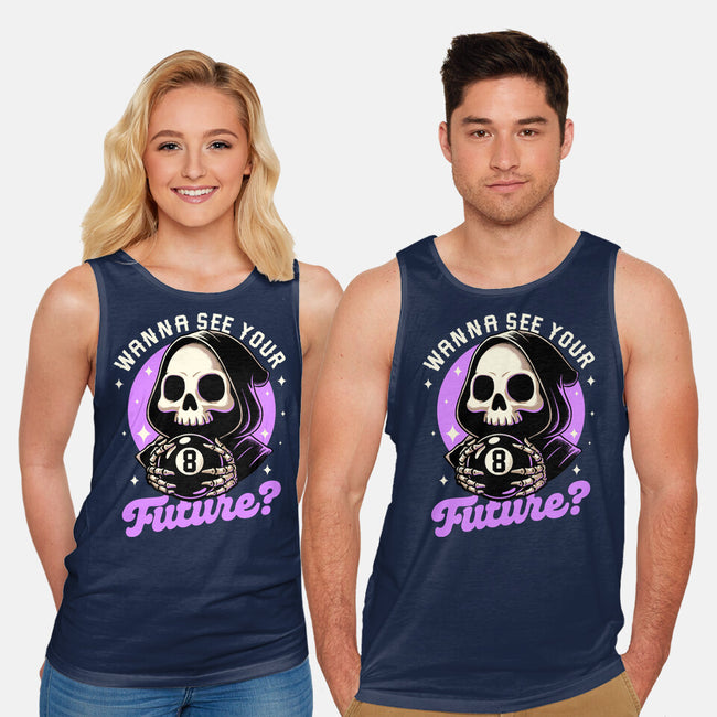 Skull Luck Ball-Unisex-Basic-Tank-Studio Mootant