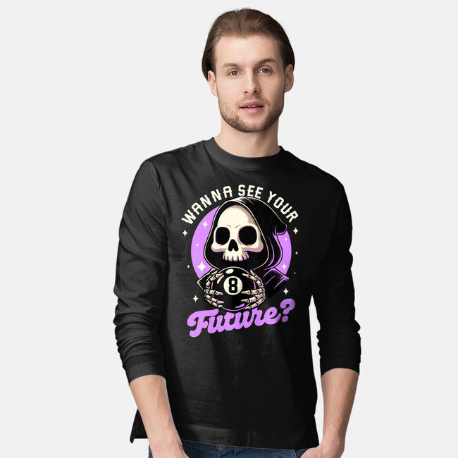 Skull Luck Ball-Mens-Long Sleeved-Tee-Studio Mootant