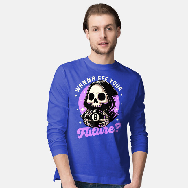 Skull Luck Ball-Mens-Long Sleeved-Tee-Studio Mootant