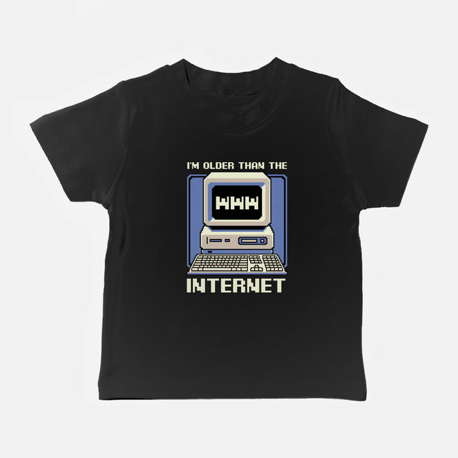 Older Than The Internet-Baby-Basic-Tee-Studio Mootant