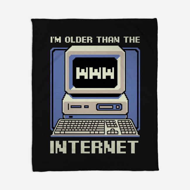 Older Than The Internet-None-Fleece-Blanket-Studio Mootant