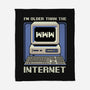 Older Than The Internet-None-Fleece-Blanket-Studio Mootant