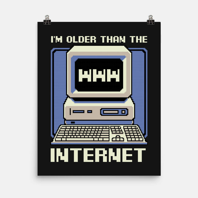 Older Than The Internet-None-Matte-Poster-Studio Mootant