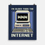 Older Than The Internet-None-Matte-Poster-Studio Mootant