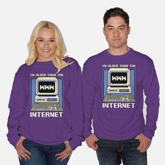 Older Than The Internet-Unisex-Crew Neck-Sweatshirt-Studio Mootant