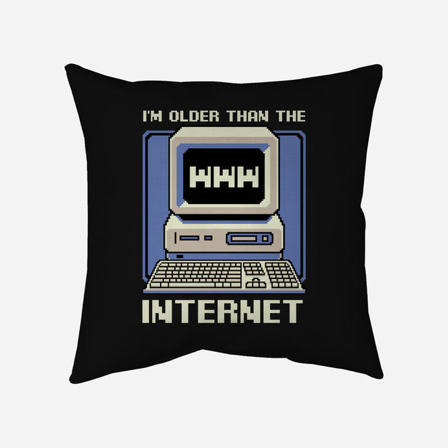 Older Than The Internet-None-Removable Cover w Insert-Throw Pillow-Studio Mootant