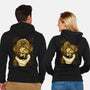 Anime Golden Ball-Unisex-Zip-Up-Sweatshirt-Studio Mootant