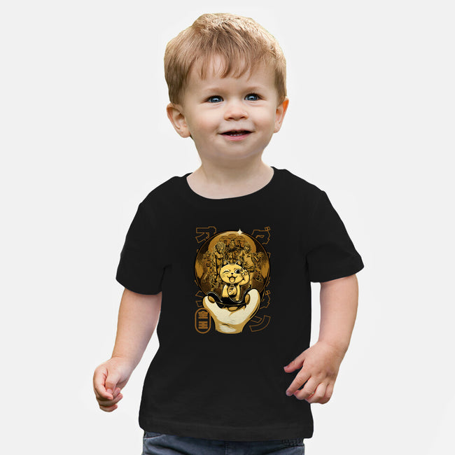 Anime Golden Ball-Baby-Basic-Tee-Studio Mootant