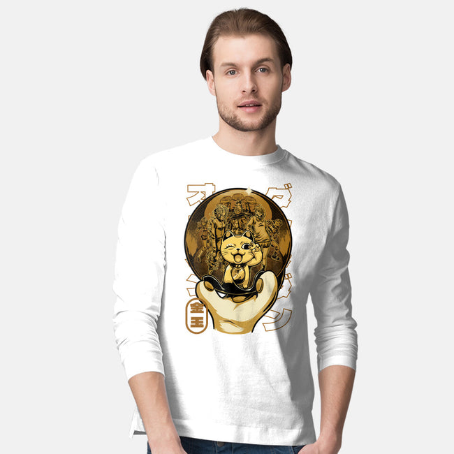 Anime Golden Ball-Mens-Long Sleeved-Tee-Studio Mootant