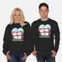 Valentine Dogs-Unisex-Crew Neck-Sweatshirt-Vallina84