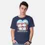 Valentine Dogs-Mens-Basic-Tee-Vallina84