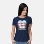 Valentine Dogs-Womens-Basic-Tee-Vallina84