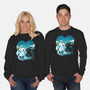 Valentine Dragons-Unisex-Crew Neck-Sweatshirt-Vallina84