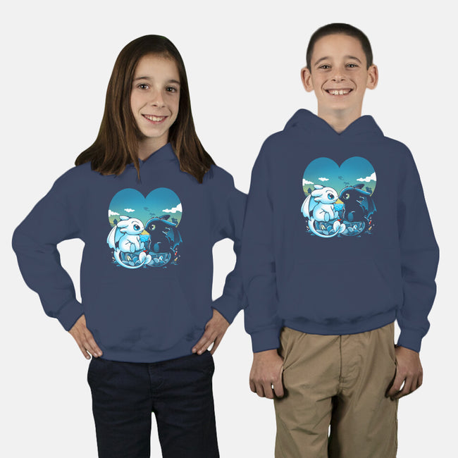 Valentine Dragons-Youth-Pullover-Sweatshirt-Vallina84