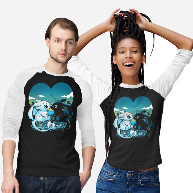 Valentine Dragons-Unisex-Baseball-Tee-Vallina84