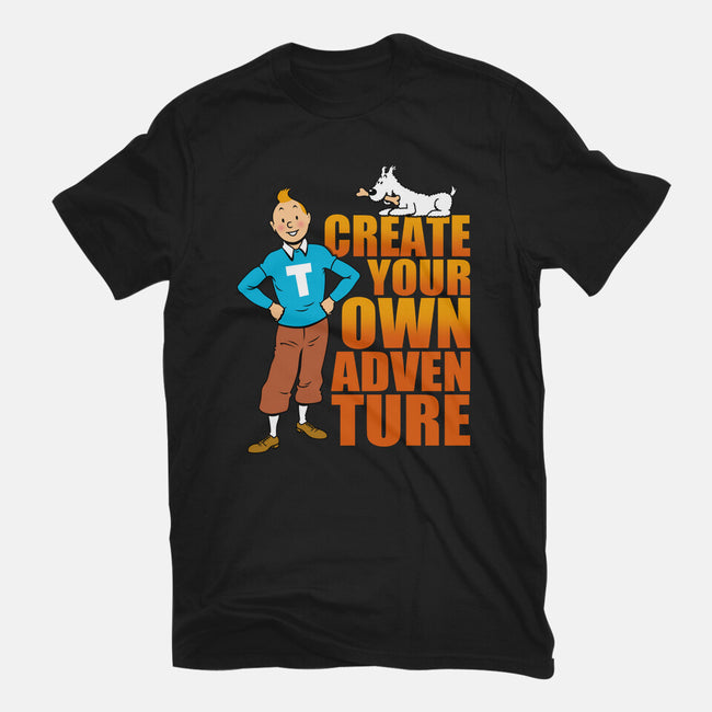 Create Your Own Adventure-Womens-Fitted-Tee-Boggs Nicolas