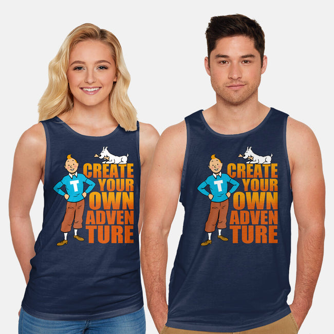 Create Your Own Adventure-Unisex-Basic-Tank-Boggs Nicolas