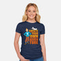 Create Your Own Adventure-Womens-Fitted-Tee-Boggs Nicolas