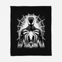 Spider Noir-None-Fleece-Blanket-rmatix