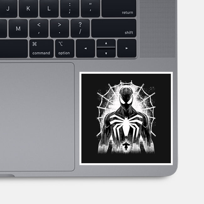 Spider Noir-None-Glossy-Sticker-rmatix