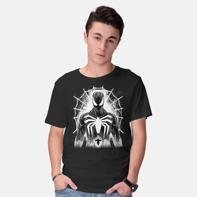 Spider Noir-Mens-Basic-Tee-rmatix