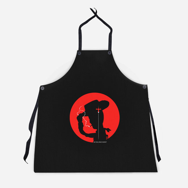 Woody Bebop-Unisex-Kitchen-Apron-sebasebi