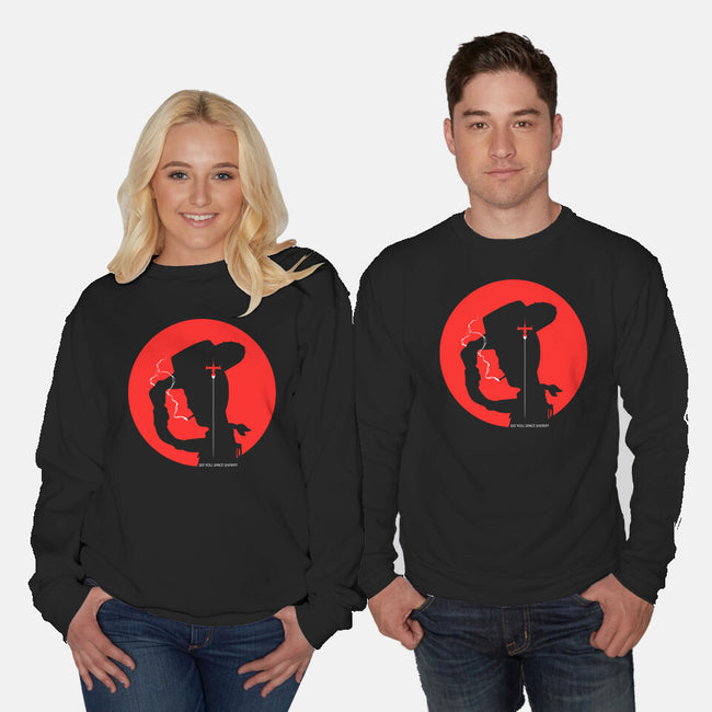 Woody Bebop-Unisex-Crew Neck-Sweatshirt-sebasebi