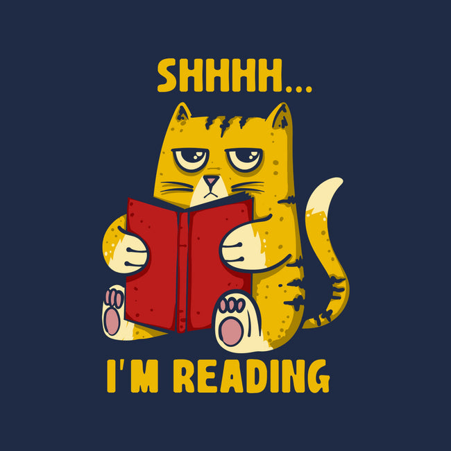 Shhhh I'm Reading-Mens-Long Sleeved-Tee-sebasebi